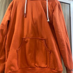 Zara Orange Colour Sweat Jarkeen