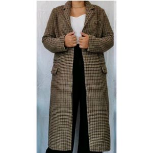 Plaid Overcoat