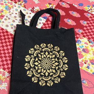 Black Jute Bag