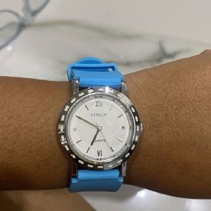 Amazing Blue Belt Watch