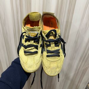 Onitsuka Tiger Yellow Sneakers