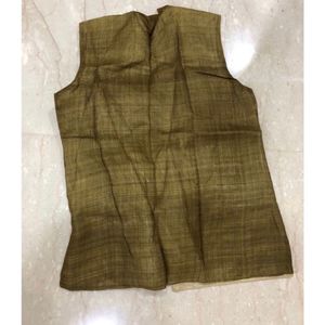 Silk Katha work Jacket