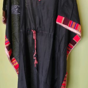 Cotton Silk Kaftan,New With Tag