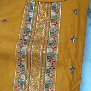 Totally New Unstitch Cotton Suit With Dupatta