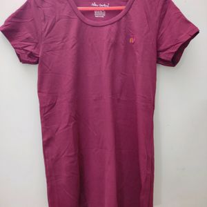 Maroon Tshirt For Women