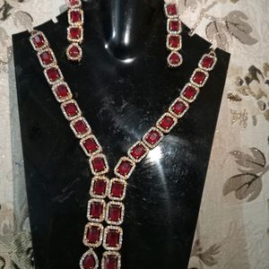 Jerkin Diamond Jewellery Set