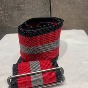 DKNY Striped Elastic Belt