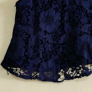 Sleeveless Lace Top