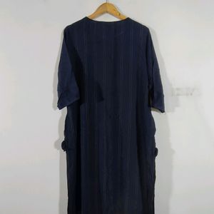 Navy Blue Kurta (Women's)