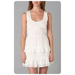 White Frill Dress