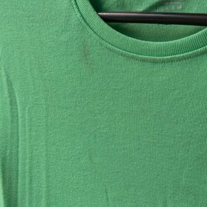 Green Casual Tshirt