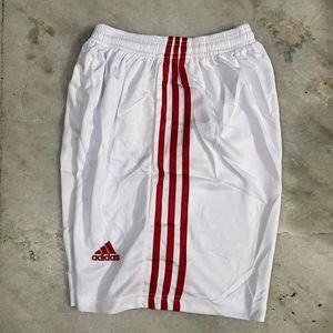 ADIDAS REAL MADRID WHITE SHORTS