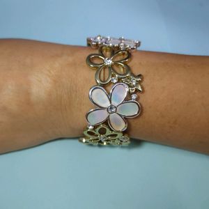 4 Silver Gold Bracelet