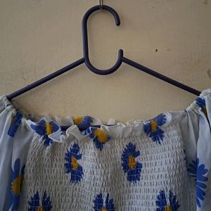 Blue Pinteresty Top