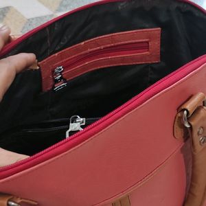 Orange Brand Handbag