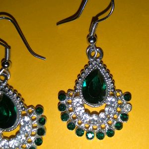 Earring Set (Green)