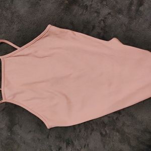 Peach Bodysuit From Forever 21