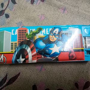 New America Pencil Box With Light