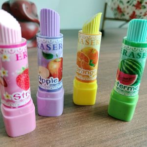 Lipstick Eraser (4 Pcs)