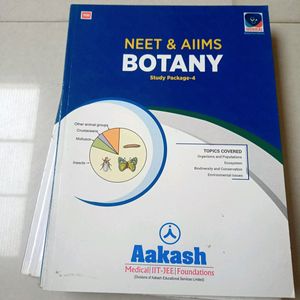 NEET/AIMS aakash Botony Books