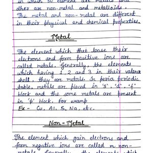 Class 10 Chemistry Notes CBSE NCERT