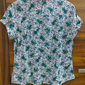 Printed Cotton Shirt For Women