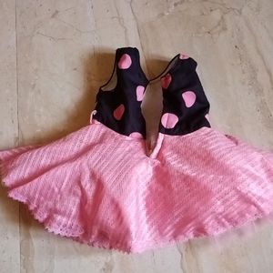 Pink Kids Dress  Suitable For Age1