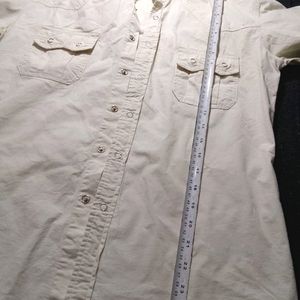 Mens Offwhite Shirt