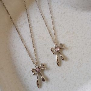 Pinterest Bow Necklace