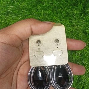 Long Black Earrings For All Wear