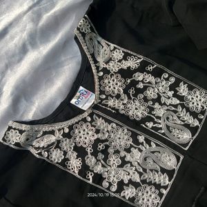 Chikankari Kurti/ Tonic