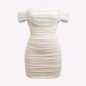 Urbanic White Bodycon Dress