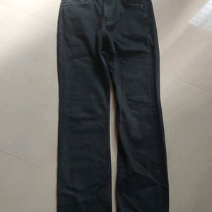 Mango Straight Fit High Waist Jean