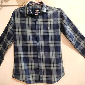 Men Check Shirt