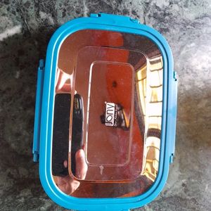 Steel Tiffin Box With Side Small Container