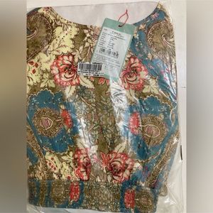 Aarke Ritu KumarFloral Print Crop Top with Pants S