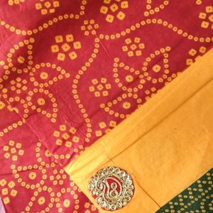 Printed Red Sarees