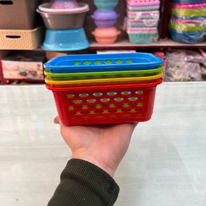 Set Of 4 Mini Baskets