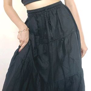 Pinterest Black Maxi Skirt