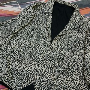 Cheetah Print Shrug