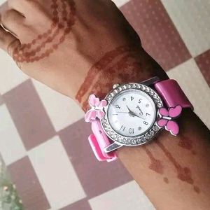 NEW FANCY WATCH & COMBO BRACELET FOR GIRLS