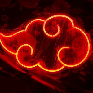 Akatsuki Anime Led Neon Sign Board