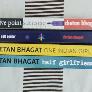 Set Of Four 4 Chetan Bhagat Books