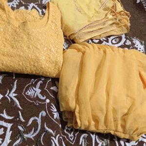 Woman Haldi Wedding Suit.