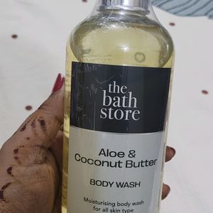 The Bath Store Aloe and Coconut Butter Body Wash