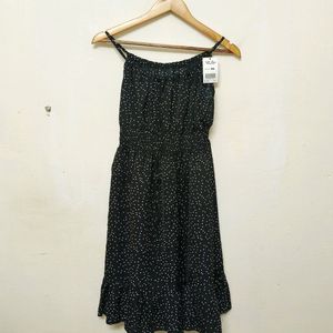 Trendy New Black And White Dress For Women