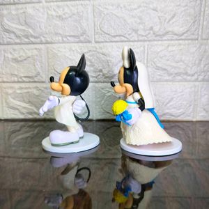 Mickey And Minnie Mouse Action Figure