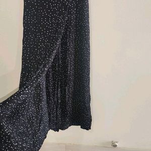 Small Polka Dot Wrap Dress