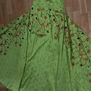 Pistachio Green Anarkali