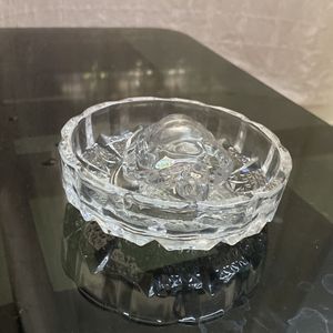 Crystal Tortoise With Plate